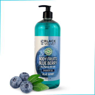 BLACK VELVET  Żel | Do ciała, blue berry 1L