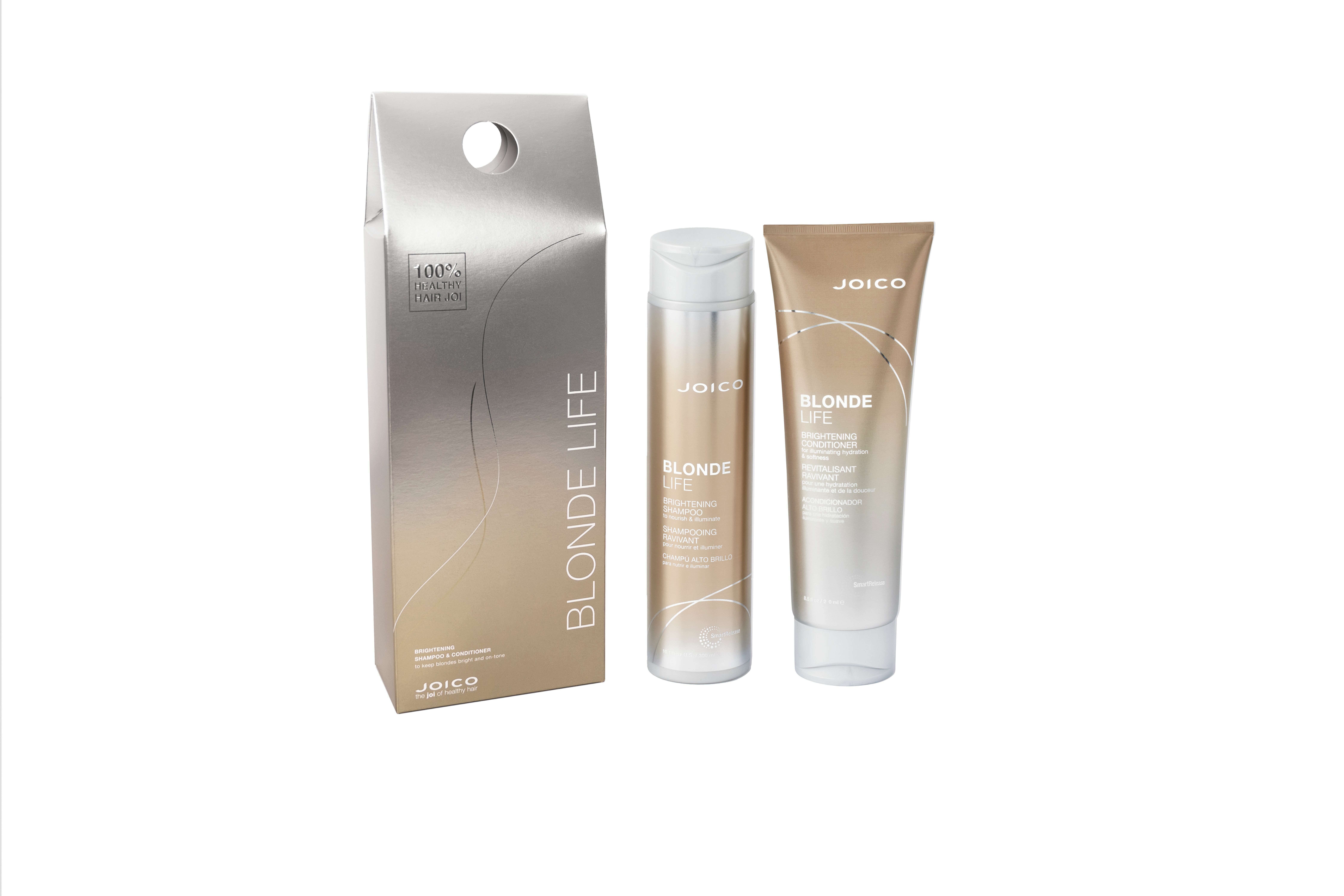JOICO BLONDE LIFE Zestaw | Szampon 300ml+odżywka 250ml
