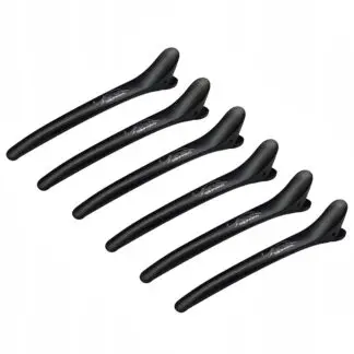 GEPARD Klamerki | Czarne 6 szt