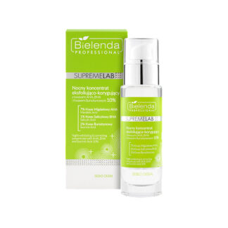 BIELENDA Koncentrat | Na noc z kwasem 30ml