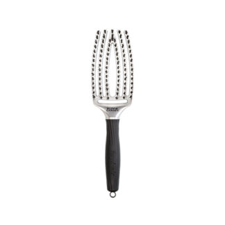 OLIWIA GARDEN Fingerbrush | Szczotka do rozczesywania z włosiem dzika, white gold