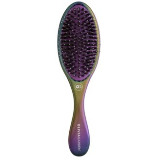 OLIVIA GARDEN Aurora Violet | Szczotka do rozczesywania z włosiem dzika