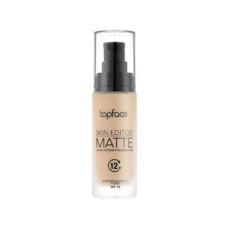 TOP FACE Skin Editor Matte Foundation | Podkład matowy z minerałami,spf 20 006 32ml