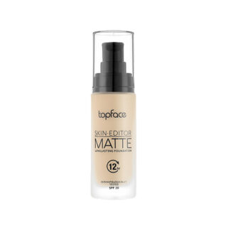 TOP FACE Skin Editor Matte Foundation | Podkład matowy z minerałami,spf 20 003 32ml