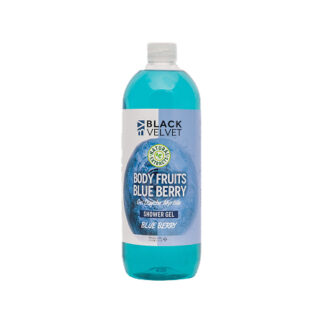 BLACK VELVET Żel | Do ciała, blueberry 1L