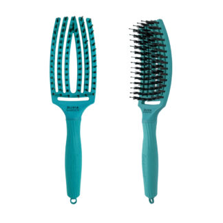 OLIVIA GARDEN Fingerbrush | Szczotka do rozczesywania z włosiem dzika, tropical ocean