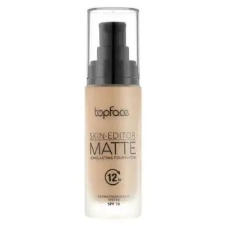 TOP FACE Skin Editor Matte Foundation | Podkład matowy z minerałami,spf 20 001 32ml